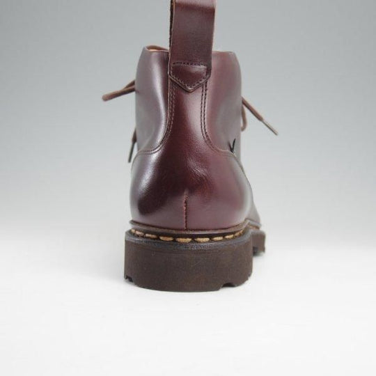 未使用★パラブーツ SIZE 6.5【貴重★フォック仕様(アザラシの毛皮)/MUCY】ミューシー/チロリアンブーツ/リスレザー/濃茶/Paraboot★l995