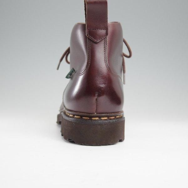 未使用★パラブーツ SIZE 6.5【貴重★フォック仕様(アザラシの毛皮)/MUCY】ミューシー/チロリアンブーツ/リスレザー/濃茶/Paraboot★l995