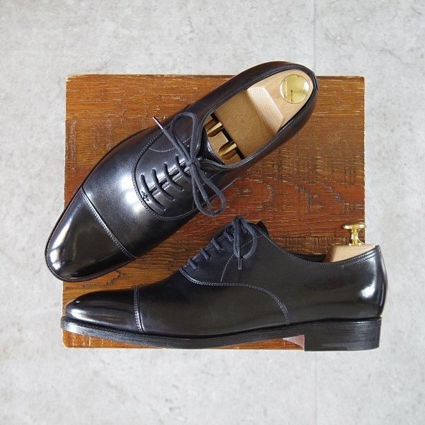 極美品★ジョンロブ 5D【定価￥215,600-★CITY 2/シティ/7000ラスト】ストレートチップ/カーフ/黒/メンズ/JOHN LOBB★l999