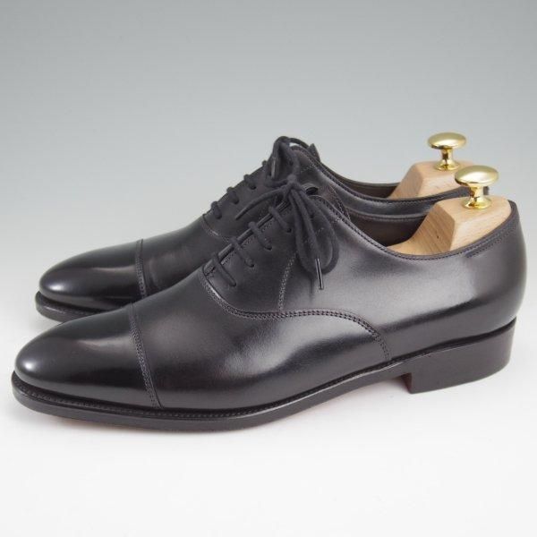 極美品★ジョンロブ 5D【定価￥215,600-★CITY 2/シティ/7000ラスト】ストレートチップ/カーフ/黒/メンズ/JOHN LOBB★l999