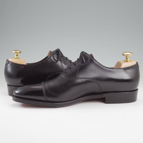 極美品★ジョンロブ 5D【定価￥215,600-★CITY 2/シティ/7000ラスト】ストレートチップ/カーフ/黒/メンズ/JOHN LOBB★l999