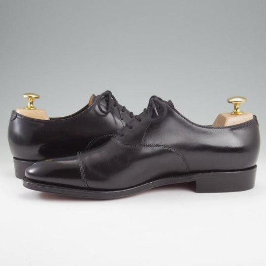 極美品★ジョンロブ 5D【定価￥215,600-★CITY 2/シティ/7000ラスト】ストレートチップ/カーフ/黒/メンズ/JOHN LOBB★l999