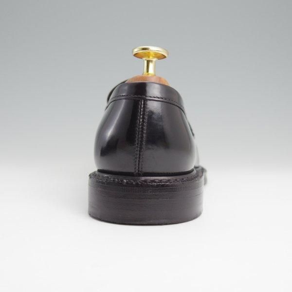 極美品★チャーチ(レディース) SIZE 36.5【★コインローファー/STADEN W】ポリッシュドバインダーカーフ/黒/Church's★m014