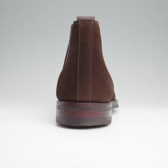 極美品★クロケット&ジョーンズ 8E【同系モデル定価￥137,500-★ダイナイトソール/CRANFORD 4】サイドゴアブーツ/317ラスト/濃茶★m016