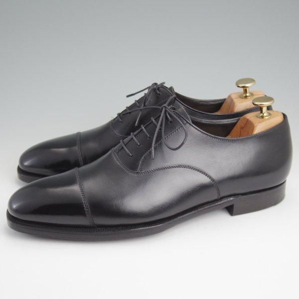 極美品★クロケット&ジョーンズ 7.5D【定価￥148,500-★AUDLEY/オードリー】ハンドグレードライン/337ラスト/黒/Crockett&Jones★m018