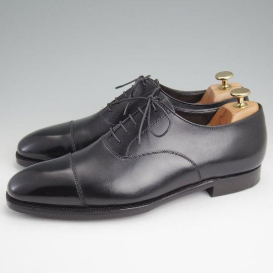 極美品★クロケット&ジョーンズ 7.5D【定価￥148,500-★AUDLEY/オードリー】ハンドグレードライン/337ラスト/黒/Crockett&Jones★m018