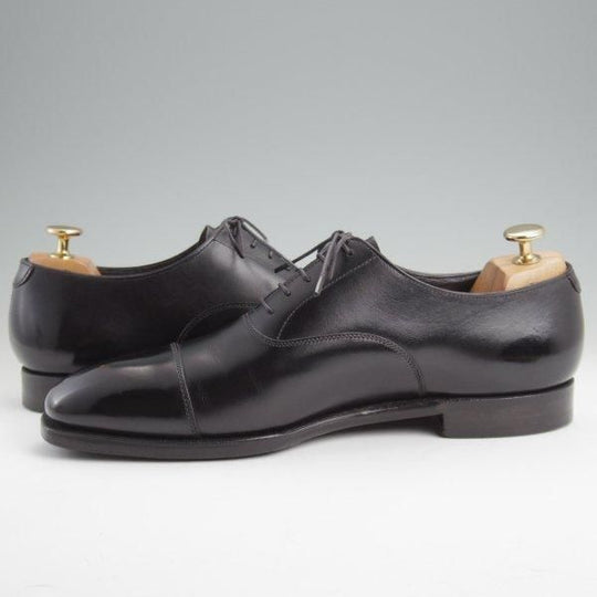 極美品★クロケット&ジョーンズ 7.5D【定価￥148,500-★AUDLEY/オードリー】ハンドグレードライン/337ラスト/黒/Crockett&Jones★m018