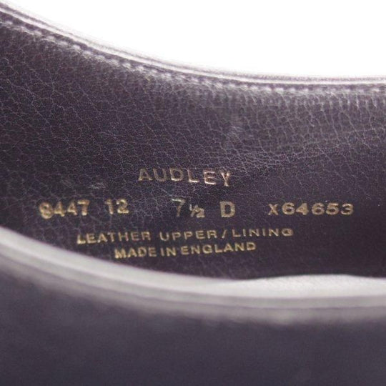 極美品★クロケット&ジョーンズ 7.5D【定価￥148,500-★AUDLEY/オードリー】ハンドグレードライン/337ラスト/黒/Crockett&Jones★m018