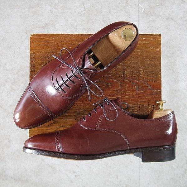 ★ジョンロブ 7.5E【現行定価￥312,400-★プレステージライン/Philip2/フィリップ】7000ラスト/ダークオーク/濃茶/JOHN LOBB★m020