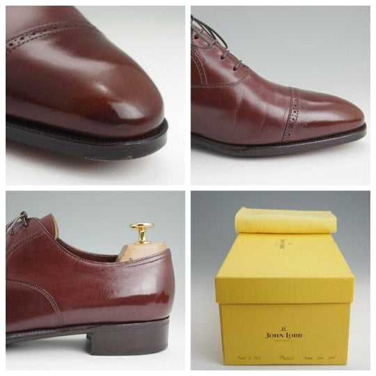 ★ジョンロブ 7.5E【現行定価￥312,400-★プレステージライン/Philip2/フィリップ】7000ラスト/ダークオーク/濃茶/JOHN LOBB★m020