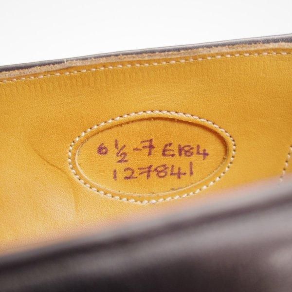 極美品★エドワードグリーン 6.5E【定価￥195,800-★ビットローファー/ALTHORP】184ラスト/スリッポン/カーフ/黒/EDWARD GREEN★m023
