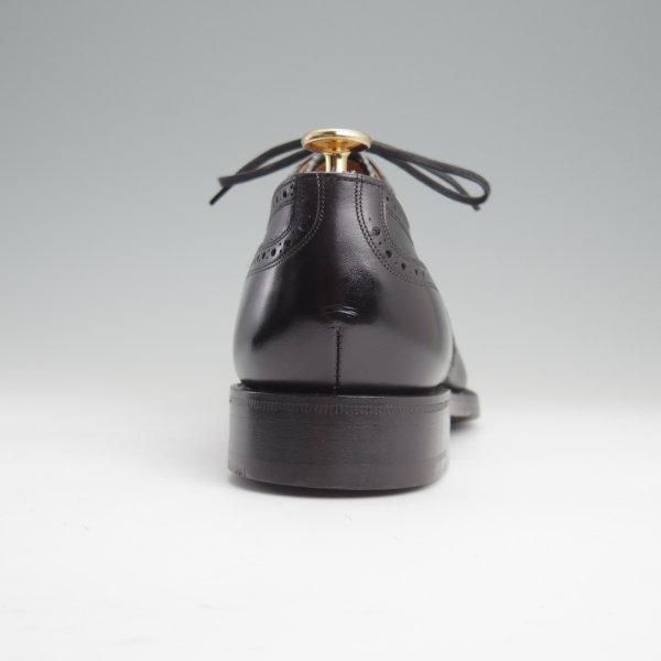 未使用★チャーチ 70G/UK7【最上級★ロイヤルコレクション/002ラスト】CHARLES/半カラス仕上げ/フルブローグ/黒/Church's★m027