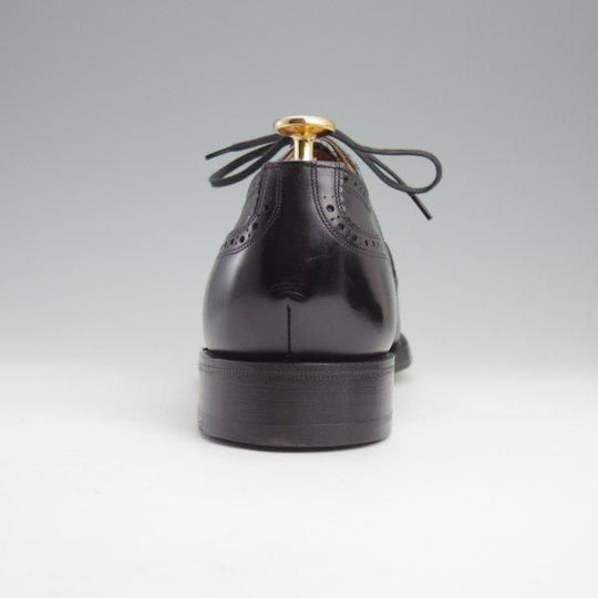 未使用★チャーチ 70G/UK7【最上級★ロイヤルコレクション/002ラスト】CHARLES/半カラス仕上げ/フルブローグ/黒/Church's★m027