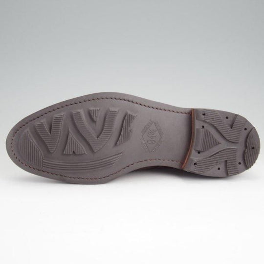 極美品★クロケット&ジョーンズ 7E【★ロイドフットウェア別注/リッジウェイソール】ストレートチップ/濃茶/メンズ/Crockett&Jones★m030