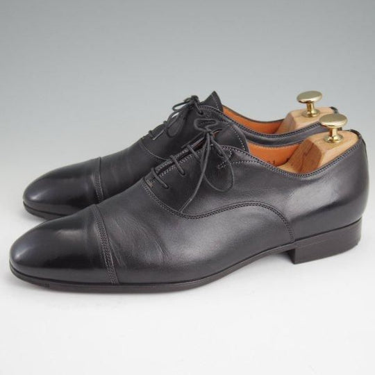 ★(伊)サントーニ SIZE 6.5【★ストレートチップ/11011】カーフ/黒/メンズ/Santoni★m031