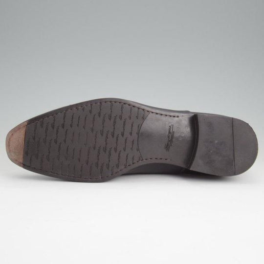 ★(伊)サントーニ SIZE 6.5【★ストレートチップ/11011】カーフ/黒/メンズ/Santoni★m031
