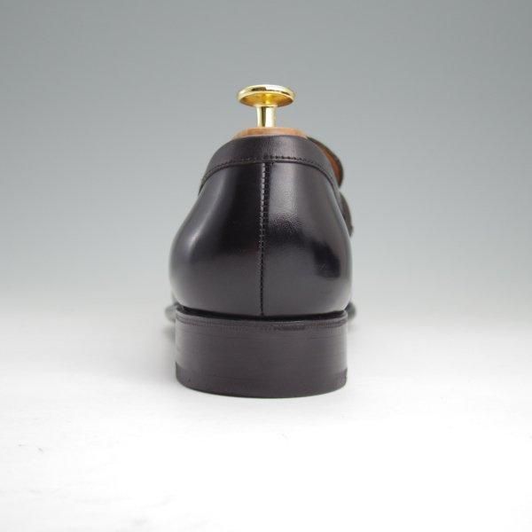 極美品★J.M.ウエストン 7D【貴重★純正シューツリー付き/アストンライン/414】コインローファー/K3ラスト/黒/Weston/ウェストン★m032