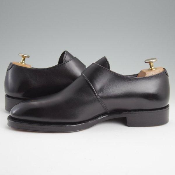 未使用★ジョンストン&マーフィー SIZE 7【★クラウンアリストクラフト/CROWN ARISTOCRAFT】モンクストラップ/黒/Johnston&Murphy★m033