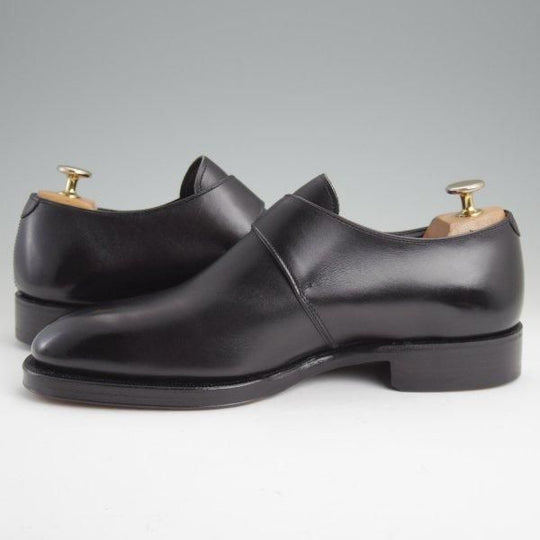 未使用★ジョンストン&マーフィー SIZE 7【★クラウンアリストクラフト/CROWN ARISTOCRAFT】モンクストラップ/黒/Johnston&Murphy★m033