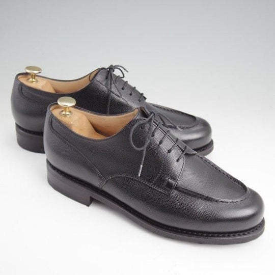 極美品★パラブーツ SIZE 7.5【定価￥99,000-★ドレス仕様シャンボード/CHAMBORD】Uチップ/グレインレザー/NOIR/黒/Paraboot★m036
