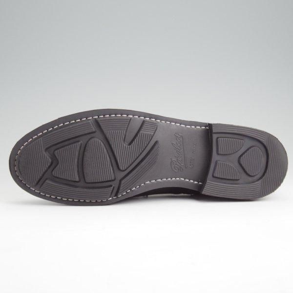極美品★パラブーツ SIZE 7.5【定価￥99,000-★ドレス仕様シャンボード/CHAMBORD】Uチップ/グレインレザー/NOIR/黒/Paraboot★m036