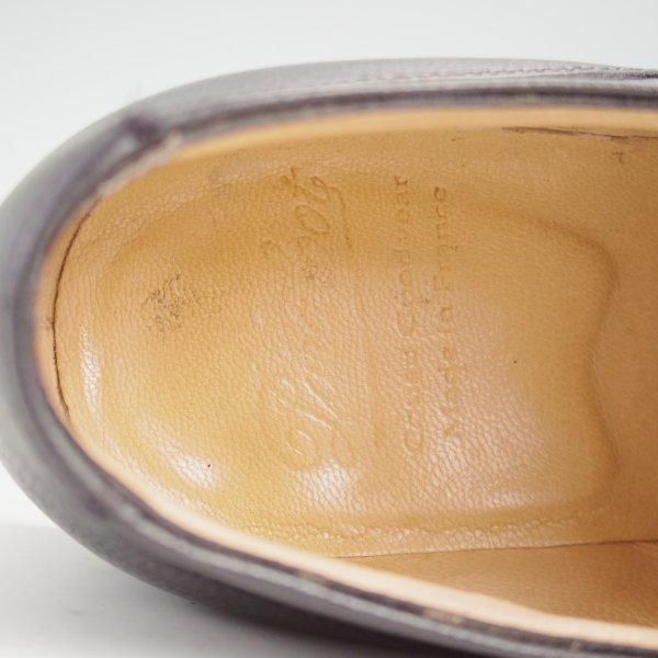 極美品★パラブーツ SIZE 7.5【定価￥99,000-★ドレス仕様シャンボード/CHAMBORD】Uチップ/グレインレザー/NOIR/黒/Paraboot★m036