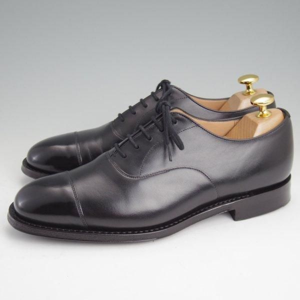 極美品★チャーチ 55F/UK5.5【定価￥176,000-★コンサル/CONSUL R】173ラスト/ストレートチップ/カーフ/黒/メンズ/Church's★m037