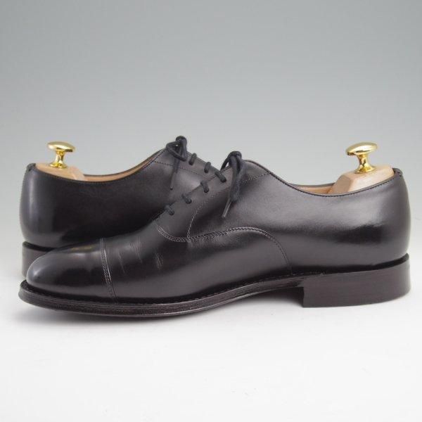 極美品★チャーチ 55F/UK5.5【定価￥176,000-★コンサル/CONSUL R】173ラスト/ストレートチップ/カーフ/黒/メンズ/Church's★m037