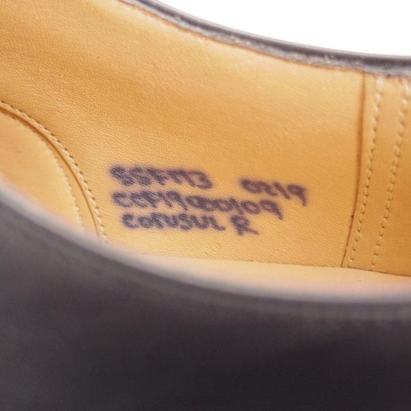 極美品★チャーチ 55F/UK5.5【定価￥176,000-★コンサル/CONSUL R】173ラスト/ストレートチップ/カーフ/黒/メンズ/Church's★m037