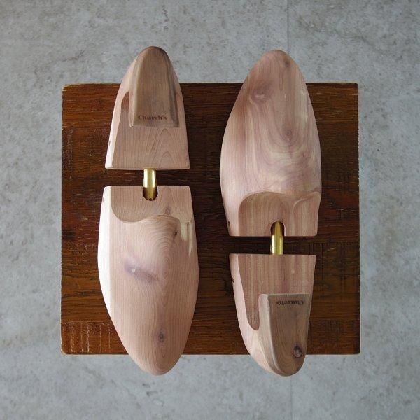 ★チャーチ SIZE 8【定価￥26,400-★純正シューツリー/WESSEX】木製シューキーパー/メンズ/Church's★m052
