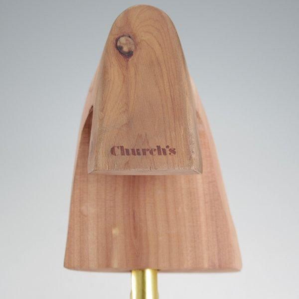 ★チャーチ SIZE 8【定価￥26,400-★純正シューツリー/WESSEX】木製シューキーパー/メンズ/Church's★m052
