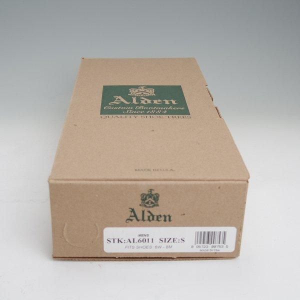 極上★オールデン Sサイズ【定価￥15,400-★(米)ロチェスター製/AL6011/純正BOX付】純正シューツリー/メンズ/ROCHESTER/ALDEN★m057