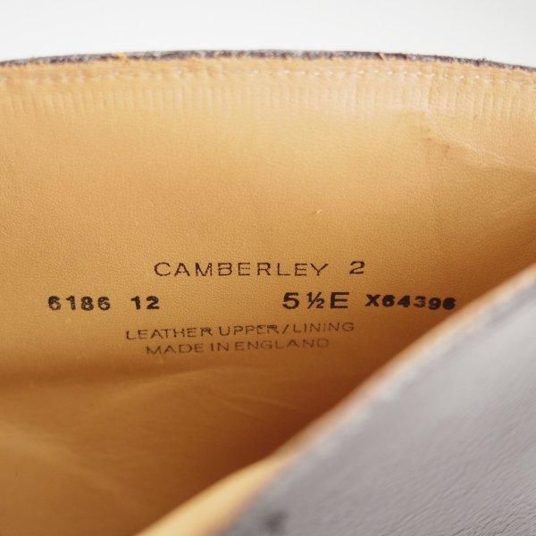 ほぼ試着程度★クロケット&ジョーンズ 5.5E【同系モデル定価￥148,500-★CAMBERLEY 2/ダイナイトソール】348ラスト/Crockett&Jones★m058