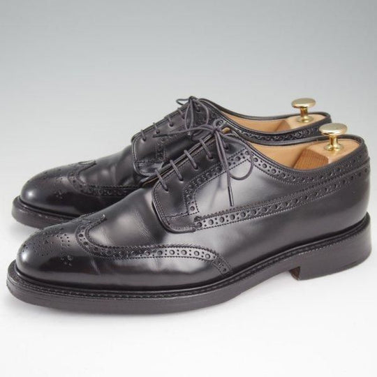 極上★チャーチ 75G/UK7.5【定価￥198,000-★グラフトン/GRAFTON】173ラスト/フルブローグ/黒/メンズ/Church's★m063