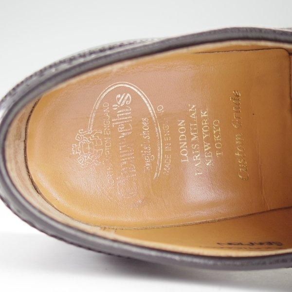 極上★チャーチ 75G/UK7.5【定価￥198,000-★グラフトン/GRAFTON】173ラスト/フルブローグ/黒/メンズ/Church's★m063