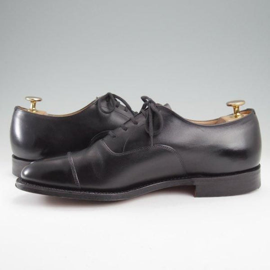 ★チャーチ 70G/UK7【貴重★73ラスト/コンサル同仕様/CANBERRA】ストレートチップ/カーフ/黒/メンズ/Church's★m067