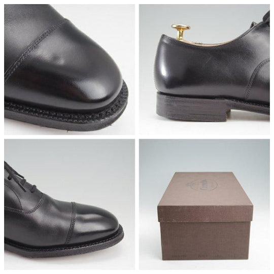 ★チャーチ 70G/UK7【貴重★73ラスト/コンサル同仕様/CANBERRA】ストレートチップ/カーフ/黒/メンズ/Church's★m067