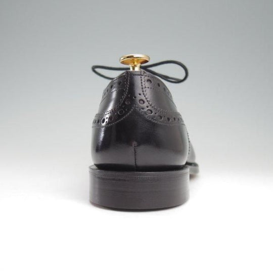 未使用★チャーチ 75F/UK7.5【定価￥176,000-★ディプロマット/DIPLOMAT】173ラスト/セミブローグ/カーフ/黒/メンズ/Church's★m068