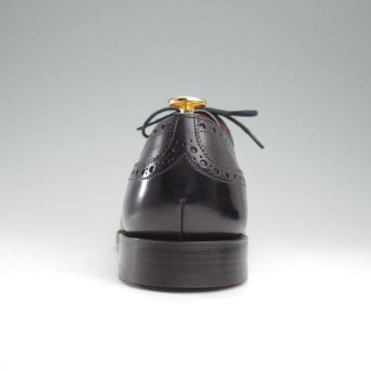 未使用★チャーチ 75F/UK7.5【定価￥176,000-★ディプロマット/DIPLOMAT】173ラスト/セミブローグ/カーフ/黒/メンズ/Church's★m068