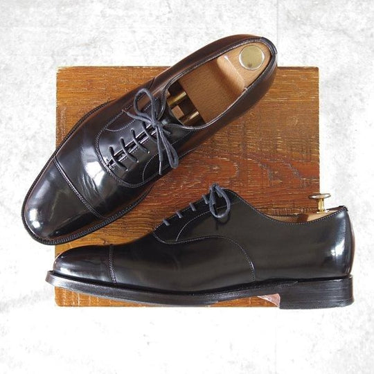 極上★チャーチ 70F/UK7【定価￥176,000-★コンサル/CONSUL】173ラスト/ストレートチップ/黒/メンズ/Church's★m069