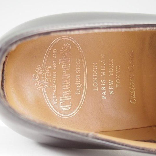 極上★チャーチ 70F/UK7【定価￥176,000-★コンサル/CONSUL】173ラスト/ストレートチップ/黒/メンズ/Church's★m069