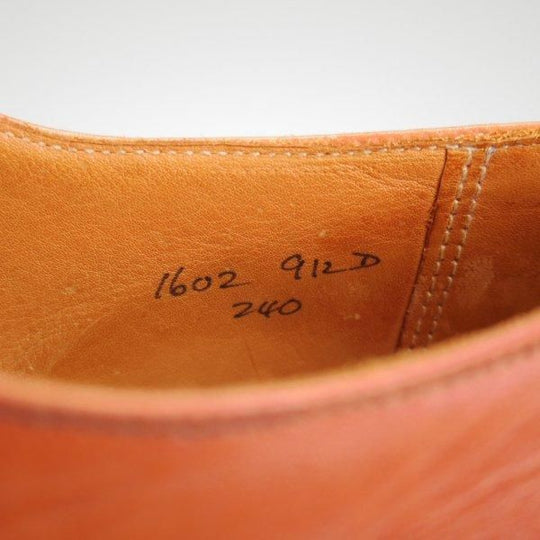 ★クロケット&ジョーンズ UK9/US9.5D【貴重★ブルックスブラザーズ別注/Peal&co】ストレートチップ/茶/メンズ/Crockett&Jones★m073