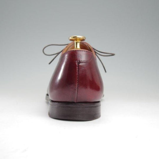 ★クロケット&ジョーンズ 8E【モデル定価￥132,000-★ポールスミス別注/HALLAM】348ラスト/ストレートチップ/赤茶/Crockett&Jones★m074