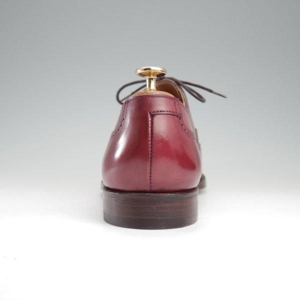 未使用★クロケット&ジョーンズ 8.5E【現行定価10万円以上★CLIVEDEN/ウイングチップ】カーフ/赤茶/メンズ/Crockett&Jones★m081