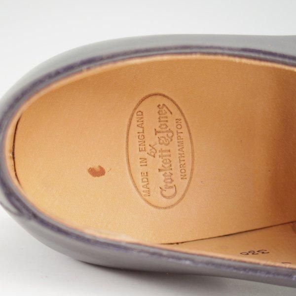 未使用★クロケット&ジョーンズ 7.5E【ハンドグレードライン★WHITEHALL/ストレートチップ】330ラスト/カーフ/黒/Crockett&Jones★m085