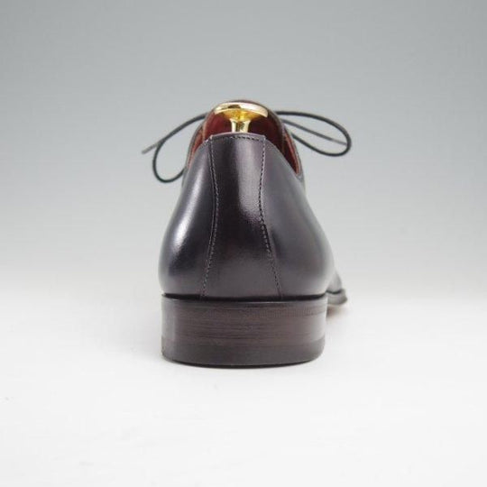 美品★(スペイン製)マグナーニ・セレクション SIZE 40【最上級ライン★ボロネーゼ製法/ホールカット】紺/マグナムカーフ/MAGNANNI★m086