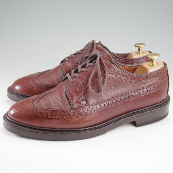 極上★(米)アレンエドモンズ 8E【現行定価10万円程度★ブルックスブラザーズ別注/MacNeil/マクニール】ロングウイング/濃茶/メンズ★m090