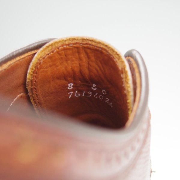 極上★(米)アレンエドモンズ 8E【現行定価10万円程度★ブルックスブラザーズ別注/MacNeil/マクニール】ロングウイング/濃茶/メンズ★m090