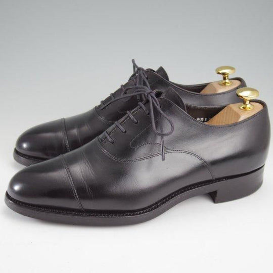 極上★三陽山長 SIZE 6【定価￥91,300-★友二郎/R2010ラスト】ストレートチップ/カーフ/黒/メンズ/TOMOJIRO/Sanyo Yamacho★m091
