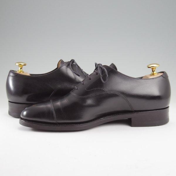 極上★三陽山長 SIZE 6【定価￥91,300-★友二郎/R2010ラスト】ストレートチップ/カーフ/黒/メンズ/TOMOJIRO/Sanyo Yamacho★m091